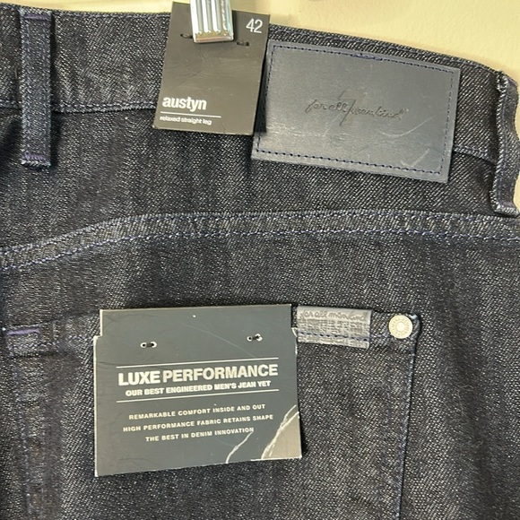 7 for all mankind Austyn Relaxed Straight Dark Wash 42 - Picture 7 of 13
